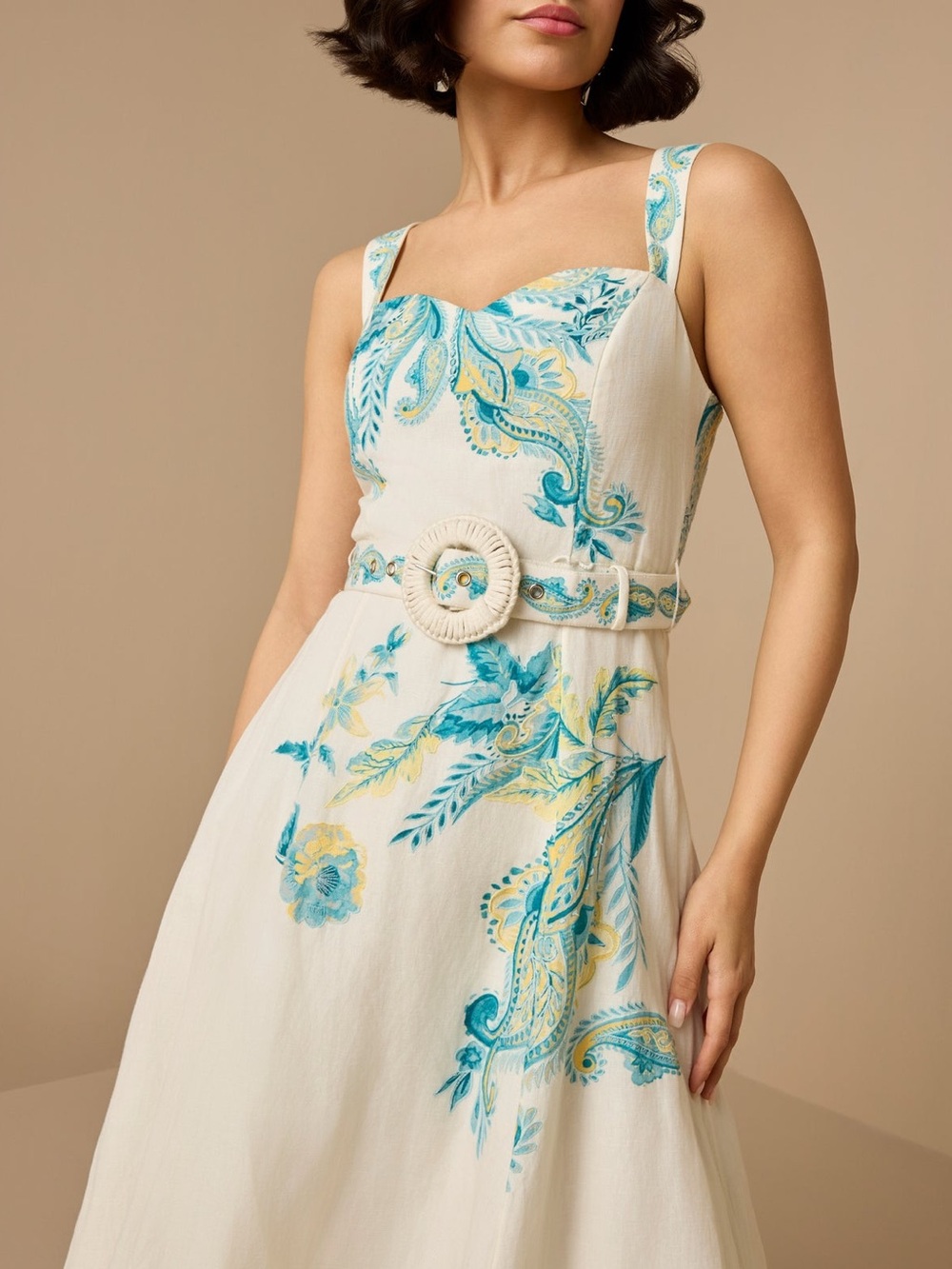 Hemant and Nandita Amari Midi Dress